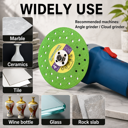 3PCS 4-1/2 Inch Diamond Saw Blade for Tile Cutting