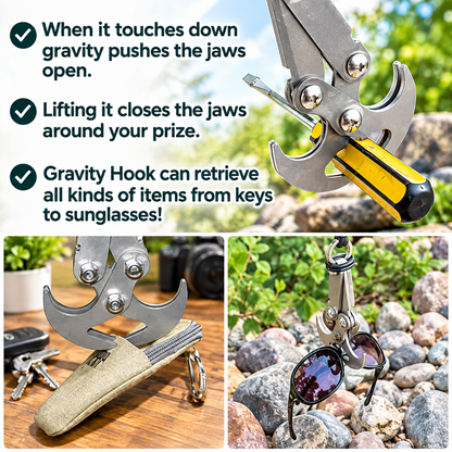 Heavy-Duty Multifunctional Outdoor Mountaineering Grappling Hook