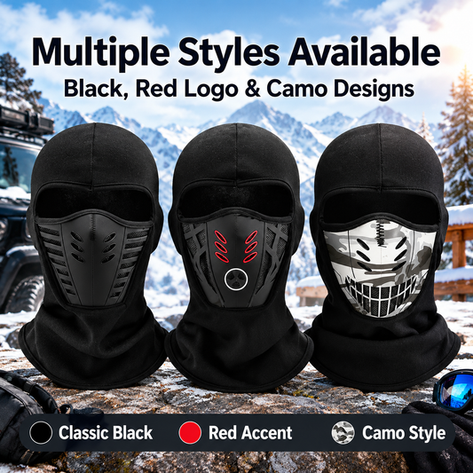 Unisex Fleece Full Face Balaclava Ski Mask