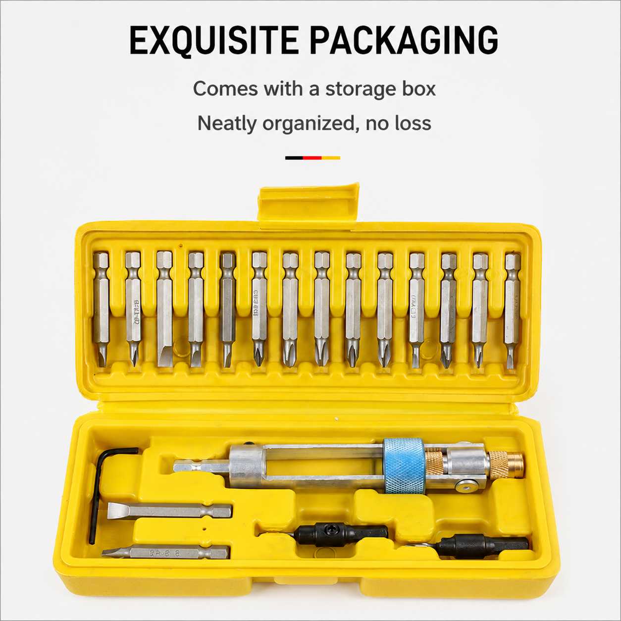 20Pcs/set Half Time Drill Driver Swivel Multi Screwdriver Bit Sets