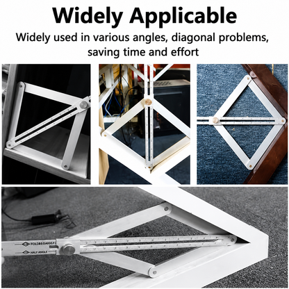 Multi-angle measuring tool, suitable for carpenters