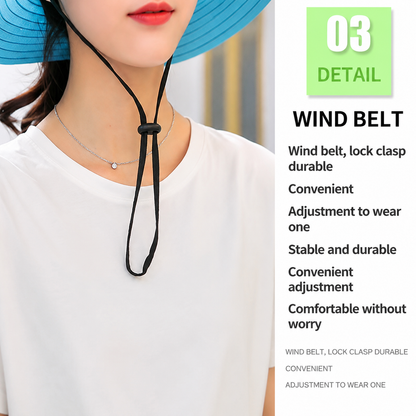 Women Sun Boonie beach Hat Summer activity Bucket Cap Wide Brim UV Protection Fishing