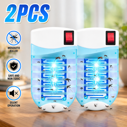 2-Pack Plug-In Blue Light Electronic Bug Zapper