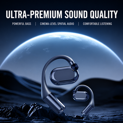 Bluetooth headphones with a power bank and LED light