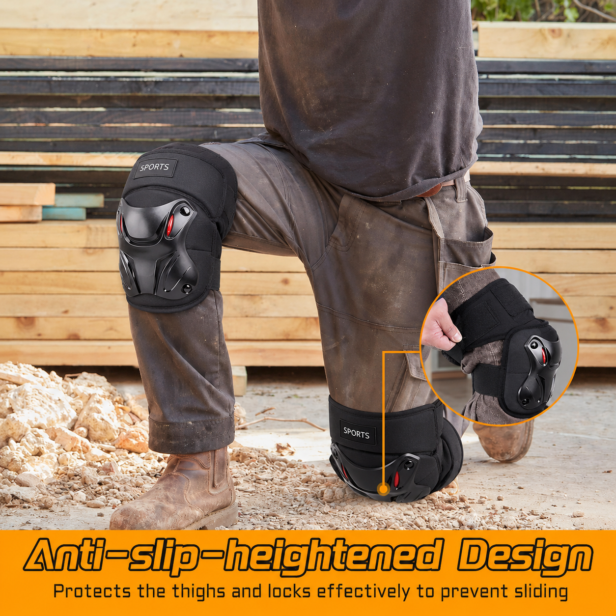 Premium Sports Knee Pads – Maximum Protection, Zero Limits