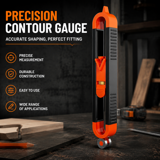 Contour Gauge Scribe Tool, Precise Profile Duplicator, Irregular Shape Profile Tool For Woodworking, Conversion Projects