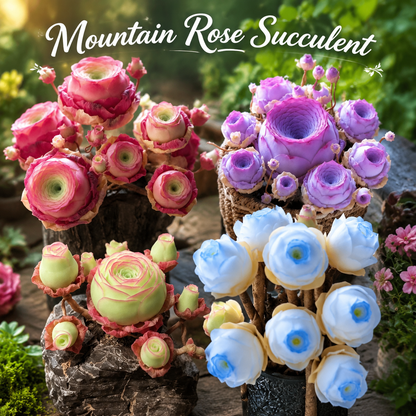 500 Seed-Mixed Colors Mountain Roses Seeds|Potted Flowers, Rar