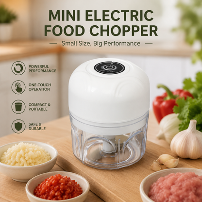 Mini Electric Food Chopper