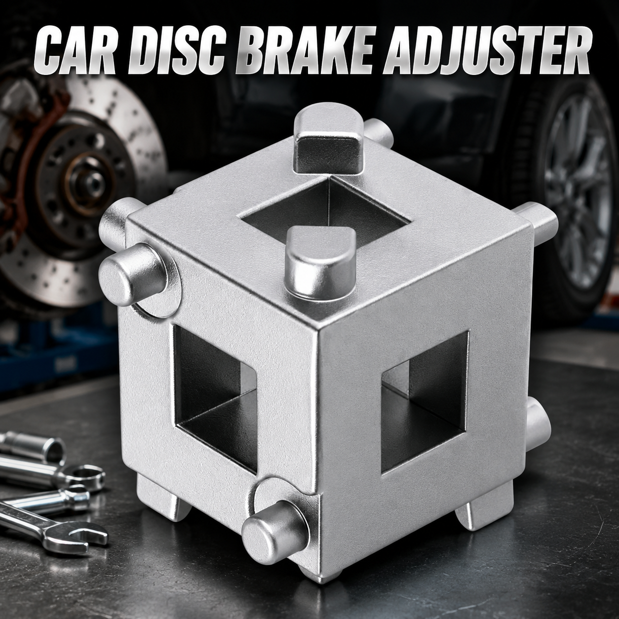 Brake Caliper Compression Tool – 3/8" Square Drive