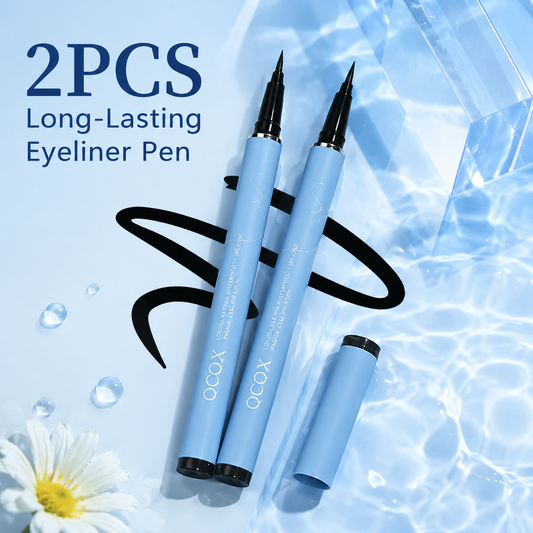 2PCS Long-lasting eyeliner -lightweight, waterproof,vegan,cruelty-free