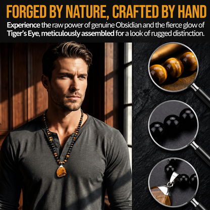 Black Obsidian Beaded Necklaces for Daily Wear & Gifting, Stylish Accessories