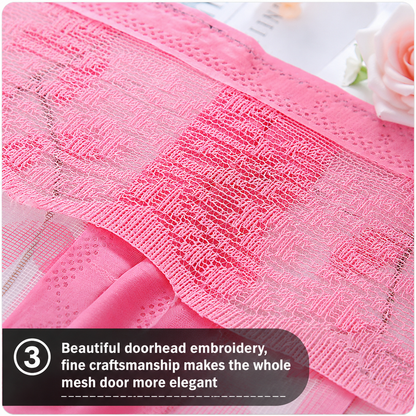 Magnetic Screen Door Mesh – Effectively Keeps Out Flies and Mosquitoes
