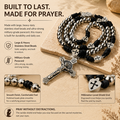Adjustable cross pendant—a faith necklace suitable for daily prayer.