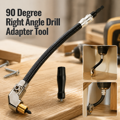 90-Degree Right Angle Drill Attachment
