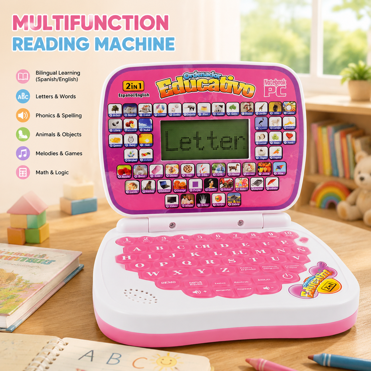 Multifunctional Bilingual Learning Device