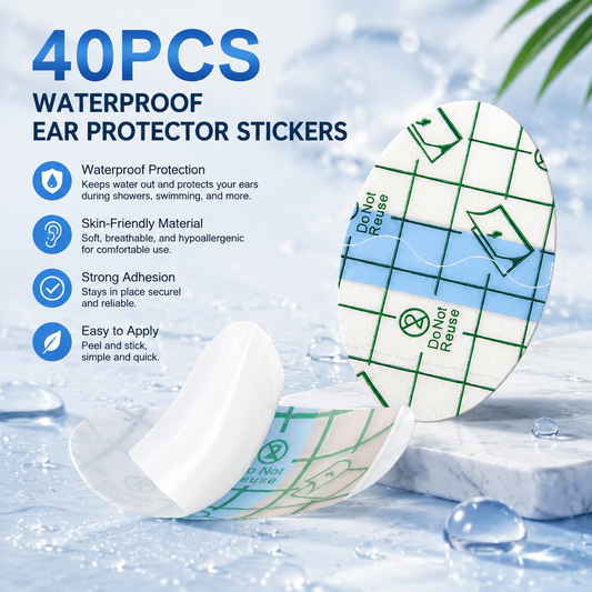 40 Pcs Waterproof Ear Protection Stickers