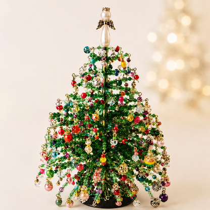 DIY Beaded Christmas Tree Kit – Create Your Own Sparkling Holiday Decoration