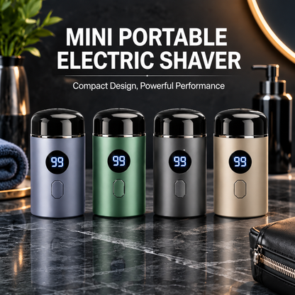 1PCS Mini Portable Electric Shaver,Multifunctional Waterproof