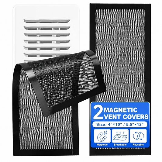 2PCS Magnetic Household Anti-Mold and Moisture-Proof Floor Vent Cover