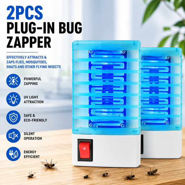2PCS Plug-in insect and fly killer