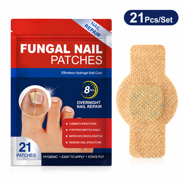 21Pcs Fungal Nail Patches: Extra Strength Treatment to Restore Healthy-Looking Nails