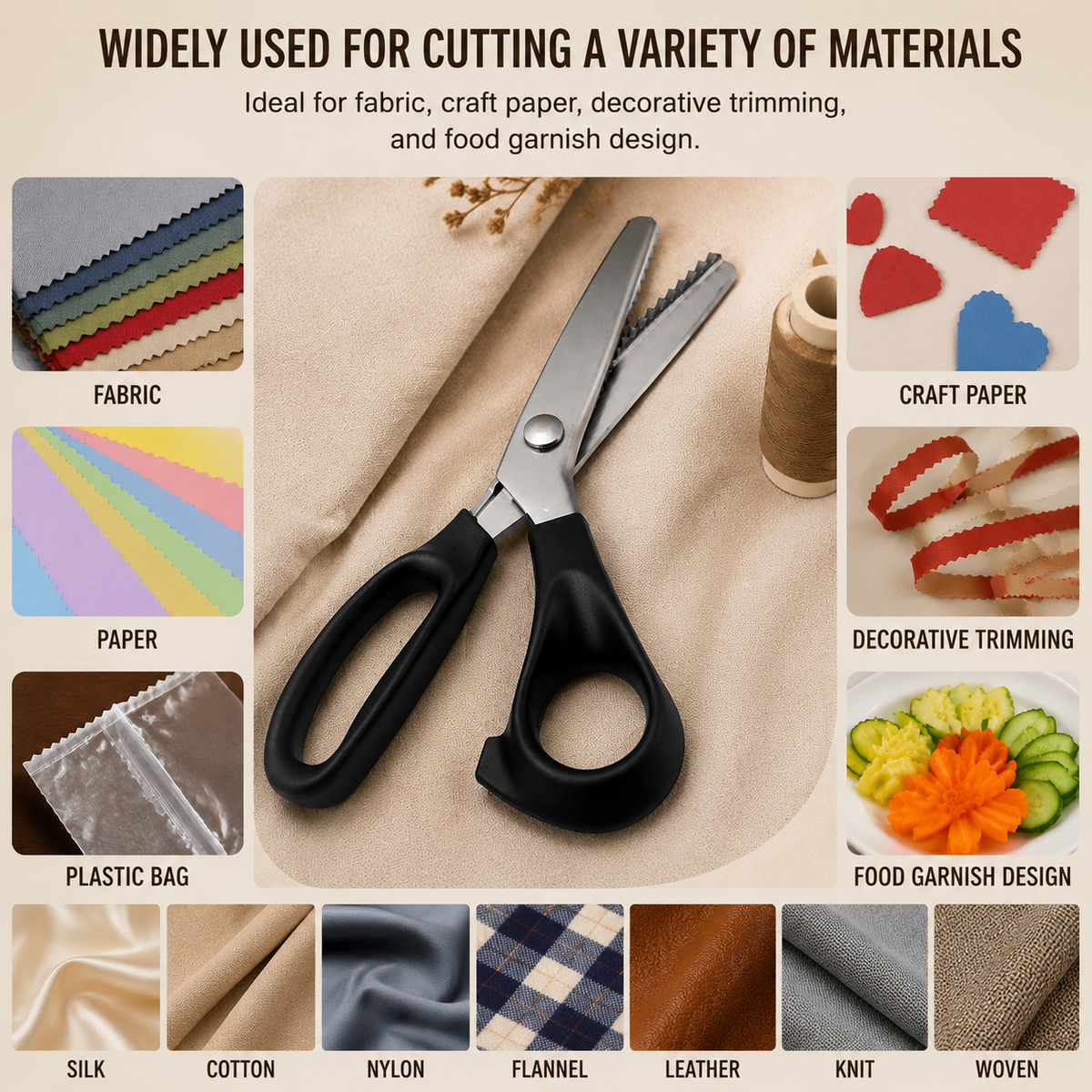 DIY Craft Decorative-Edge Scissors