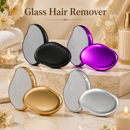 Glass Hair Remover - Hair Remover Exfoliator for Home Beauty