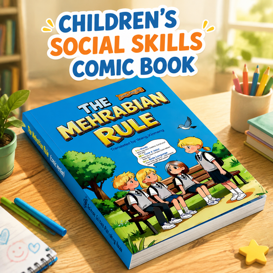 The Mehrabian Rule Comic Book — Teach Kids Body Language