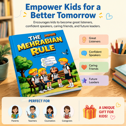 The Mehrabian Rule Comic Book — Teach Kids Body Language