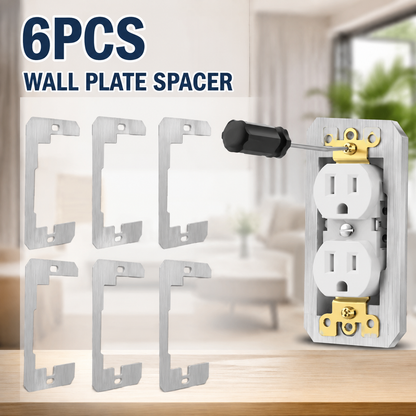 6 Pcs Wall Plate Spacer,Spacers for Electrical Outlets