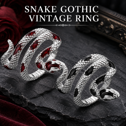 Snake & Gothic Vintage Rings