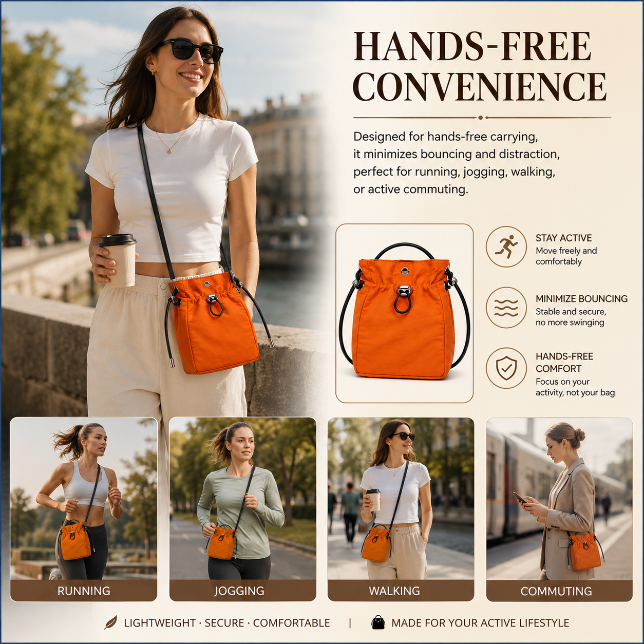 Stylish Everyday Women's Crossbody Bag