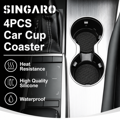 4PCS Silicone pad for car cup holder