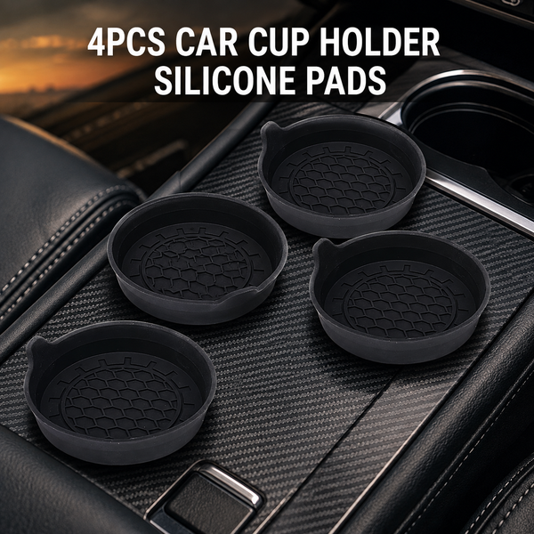4PCS Silicone pad for car cup holder