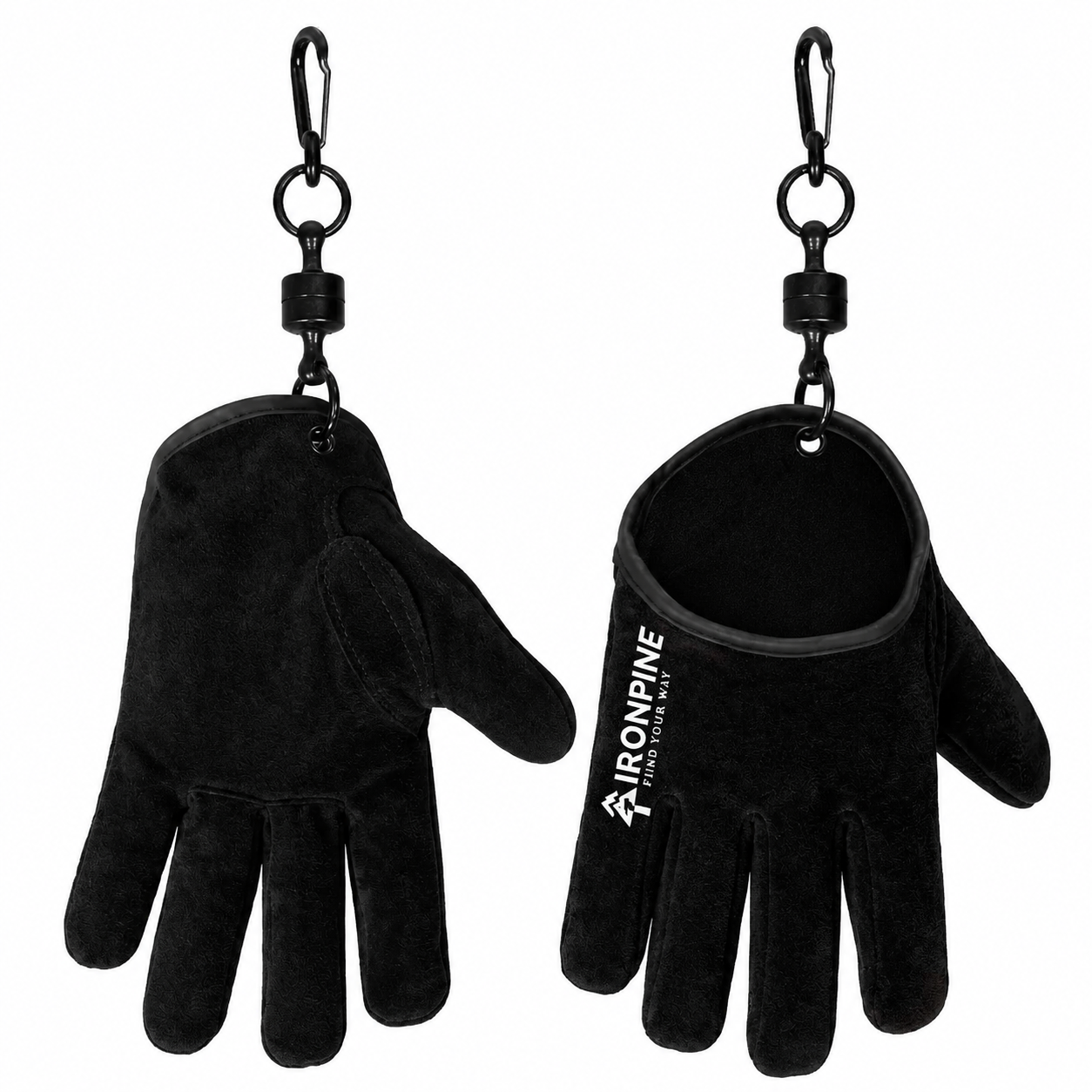 Magnetic Quick-Release Cowhide Work Gloves