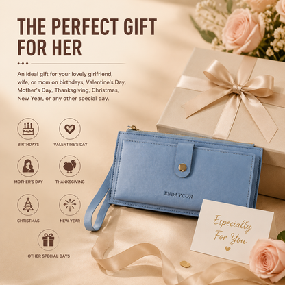 New Women's Ultra-Slim Long Wallet