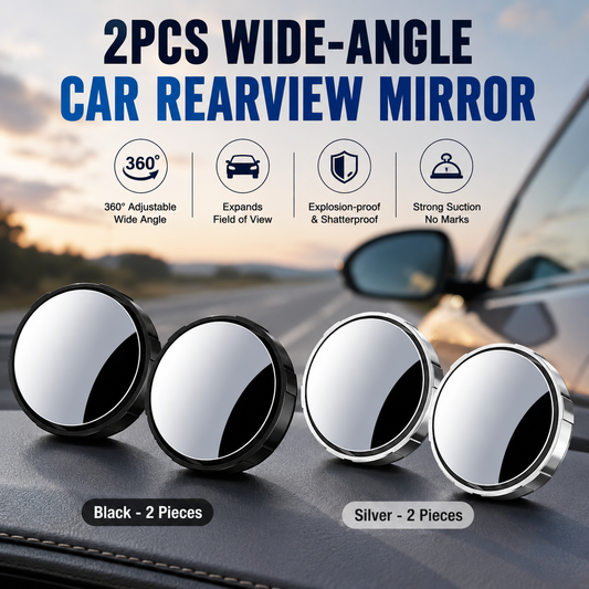 2Counts Safety driving mirror,Car Blind Spot Mirror