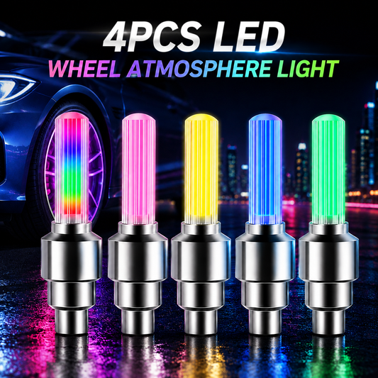 4-Piece LED Wheel Ambient Lights