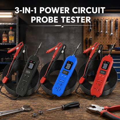 3 in 1 Power Circuit Probe Tester,3.5-36V DC Circuit Tester Automotive