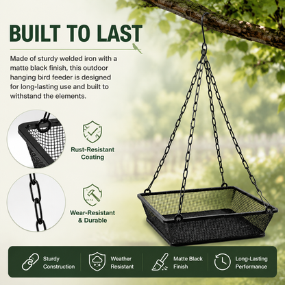 Hanging Bird Feeder for Outdoors