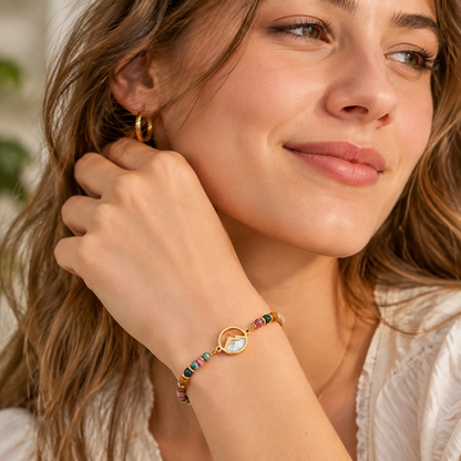 Women's Mustard Seed Beaded Bracelet