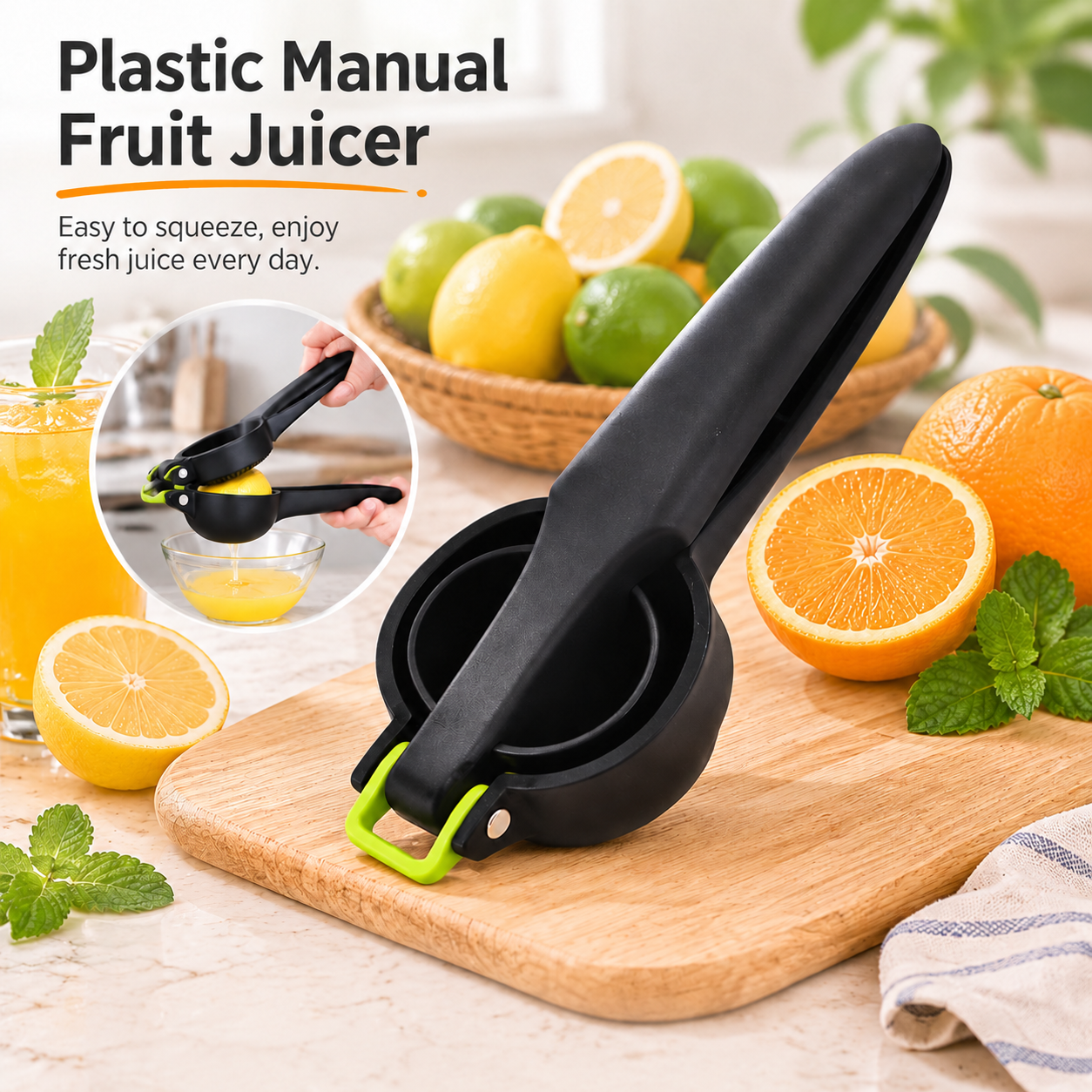 Professional manual juicer