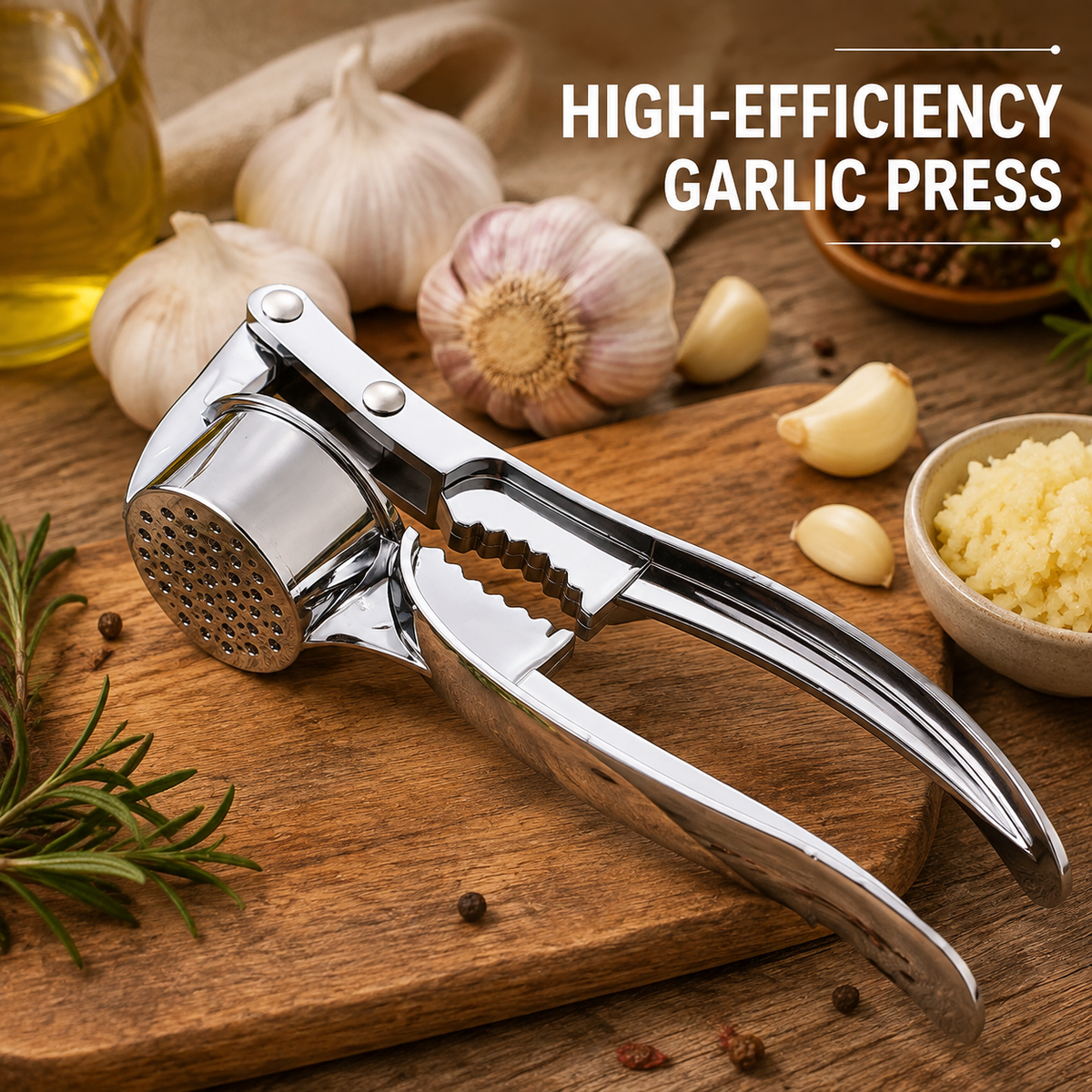 High Effective Garlic Press