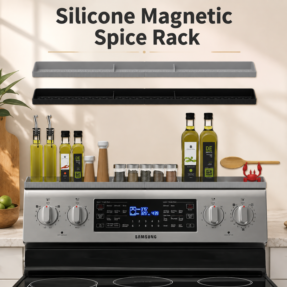 Silicone Magnetic Spice Rack