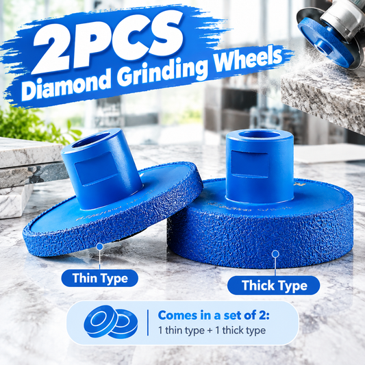 2PCS Diamond grooving wheel for angle grinders