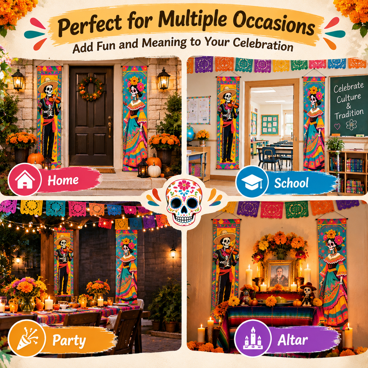 Festive Party Decorative Couplets