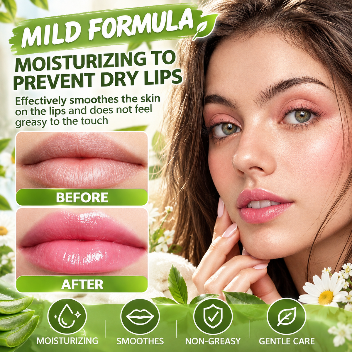 3pcs 24-Hour Color-Changing Lip Balm with Lipstick Effect, Lip Products Makeup
