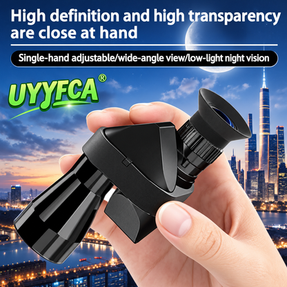 Pocket monocular with smartphone adapter
