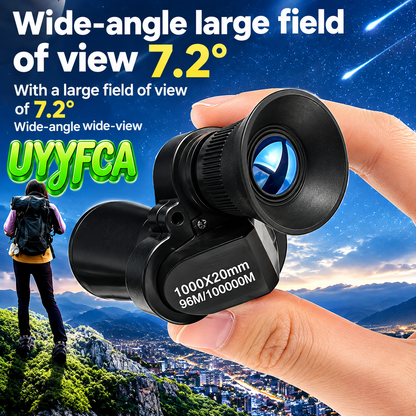 Pocket monocular with smartphone adapter