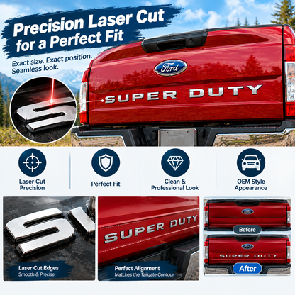 Premium Ford Super Duty Pickup 3D Emblem